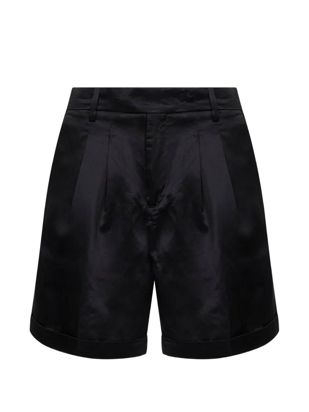 Briglia 1949 Isabelle pleated shorts - Nero