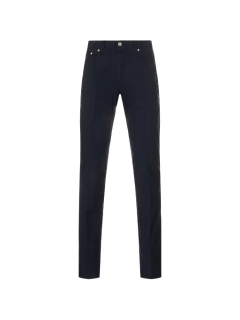 b settecento pantalon à cinq poches et patch logo