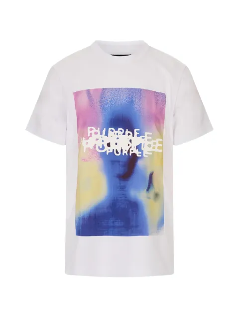 Purple Brand playera con estampado gráfico