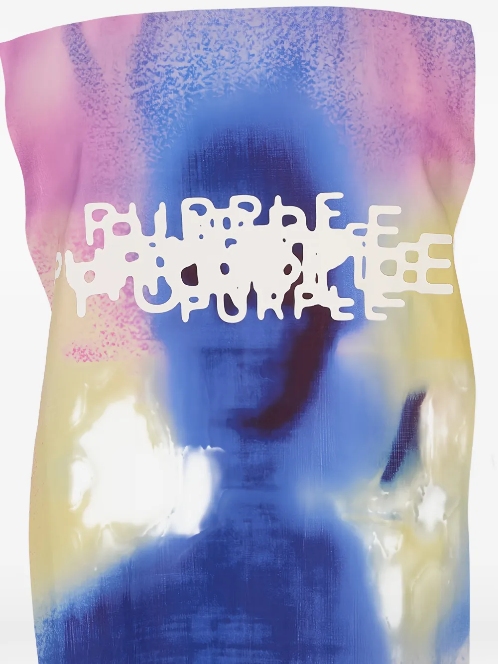 Purple Brand T-shirt met grafische print Wit