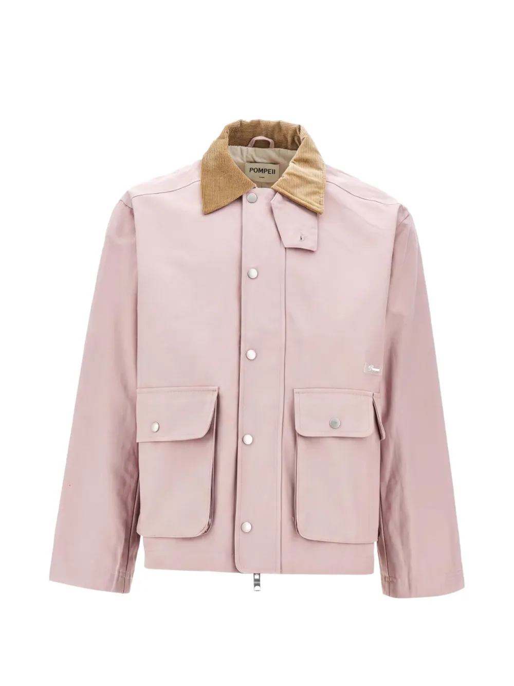 POMPEII corduroy-collar field jacket