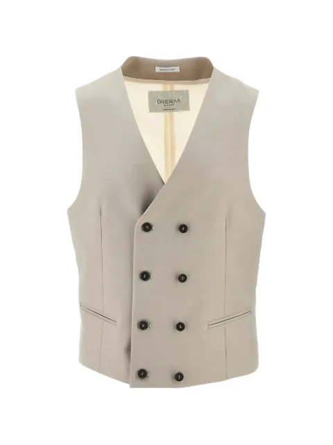 BRERAS MILANO double-breasted waistcoat