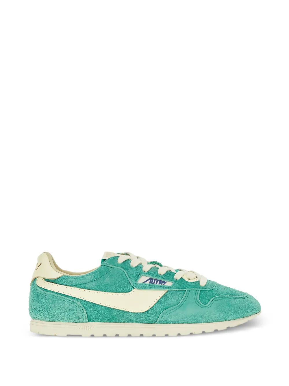 Autry panelled suede sneakers Blauw