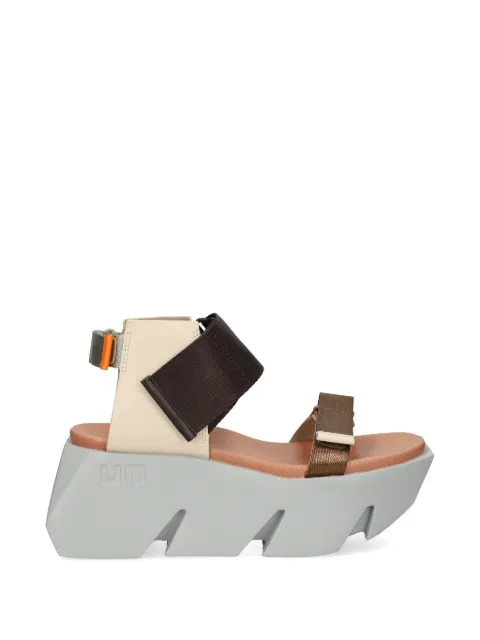 United Nude Bull Run panelled touch-strap sandals