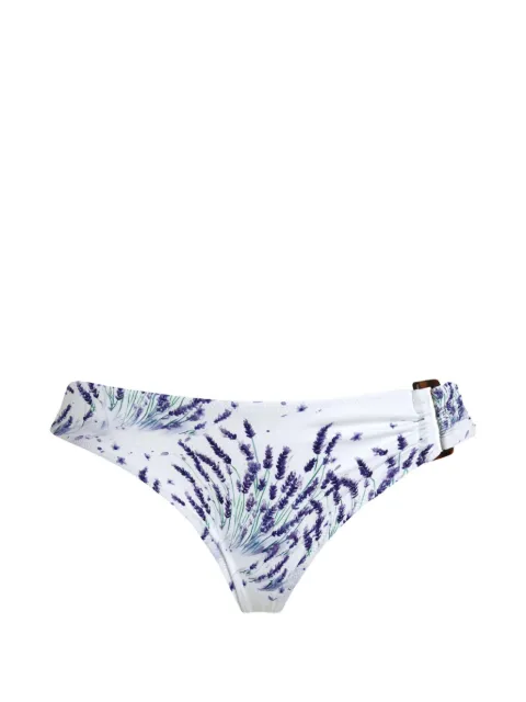 Vilebrequin lavender-print buckle-detail bikini bottoms