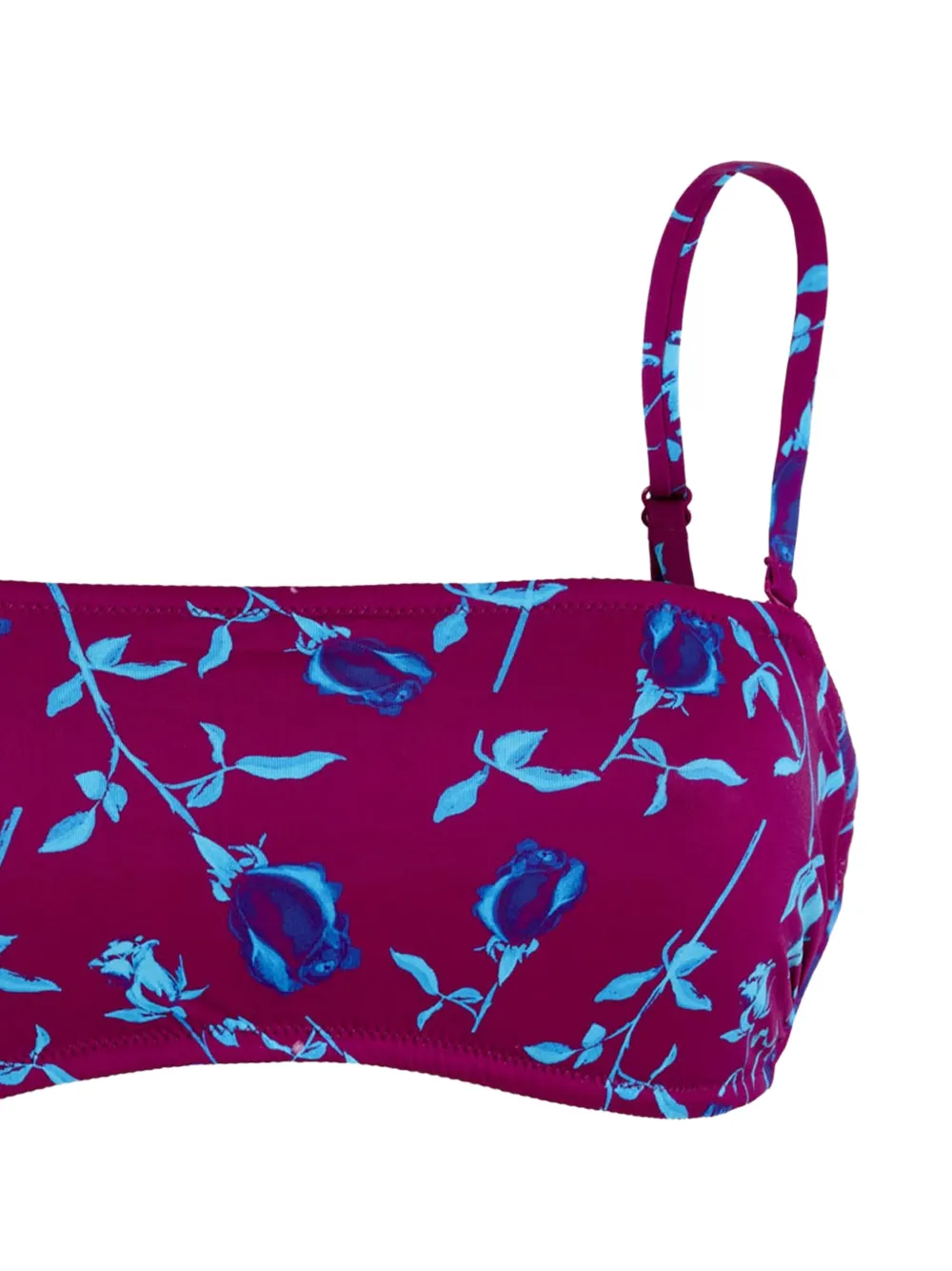 Vilebrequin Bandeau bikinitop Paars