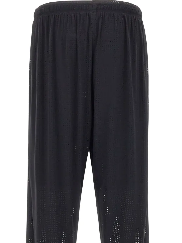Satisfy Space-O Perforated Track Pants | Black | FARFETCH