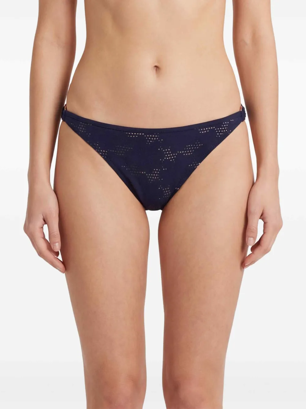 Vilebrequin Bikinislip met jacquard Blauw