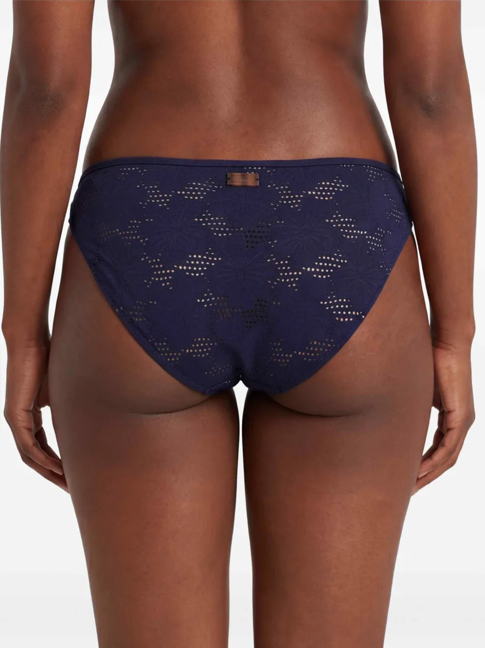 Vilebrequin Bikinislip met jacquard Blauw