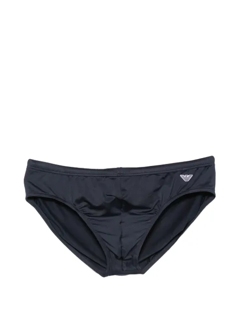 Emporio Armani logo-patch swim briefs