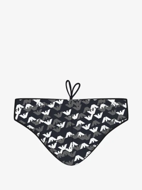 Emporio Armani logo-print swimming briefs