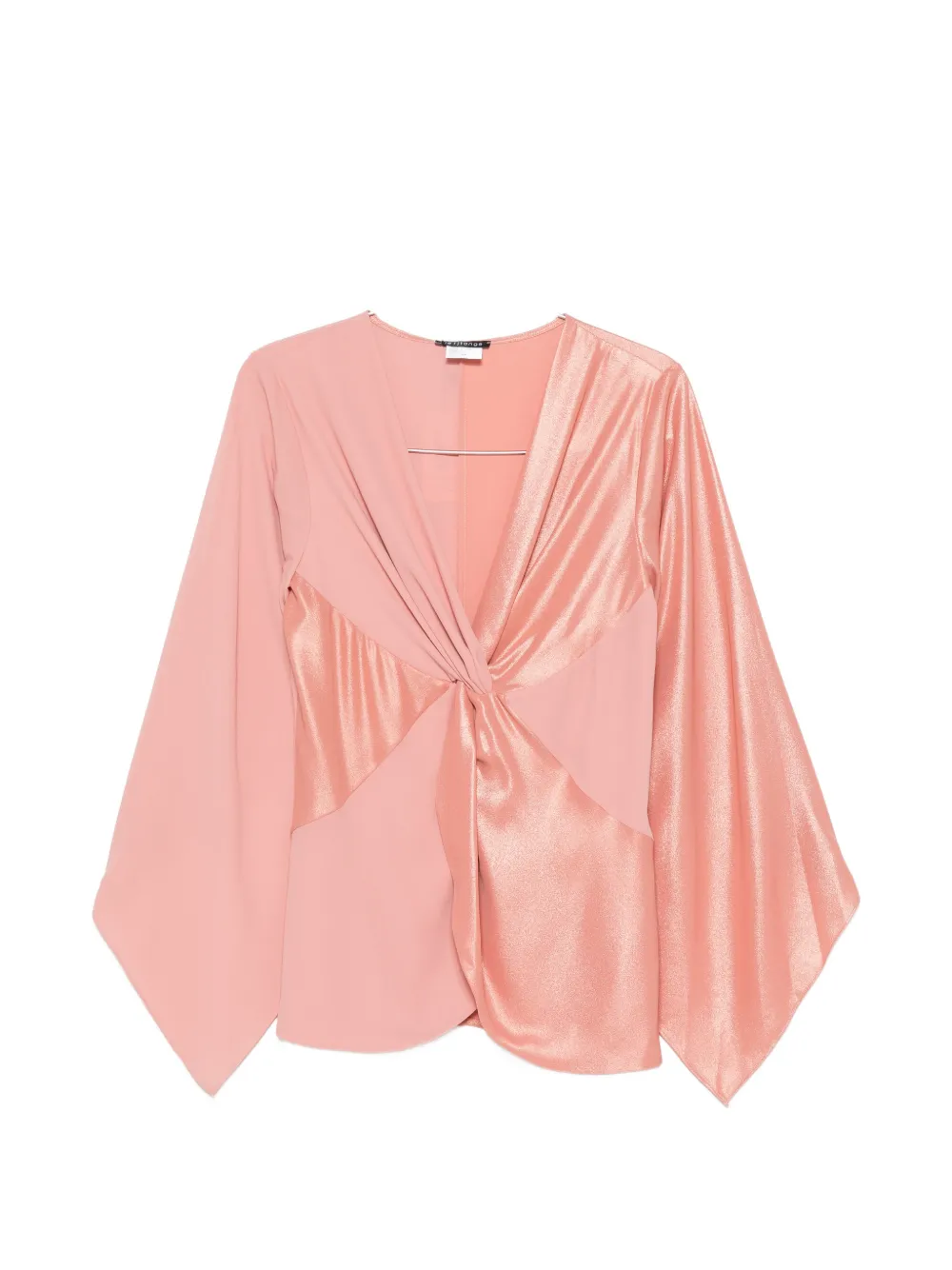 LE RJTANGE twist-detail blouse - Rosa