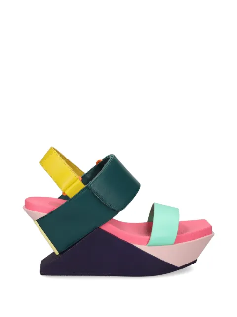 United Nude Delta Wedge Sandal touch-strap wedge sandals