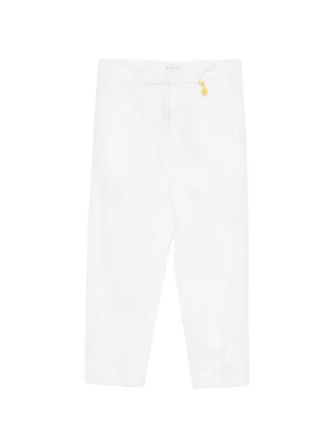 Manuel Ritz logo-charm trousers