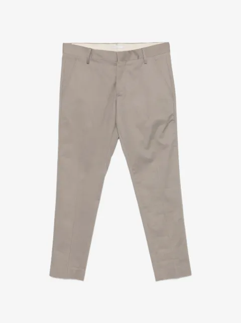 Entre Amis Senna belt-loops trousers