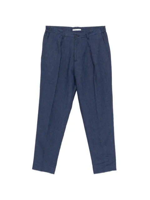 Entre Amis Monet pleated trousers