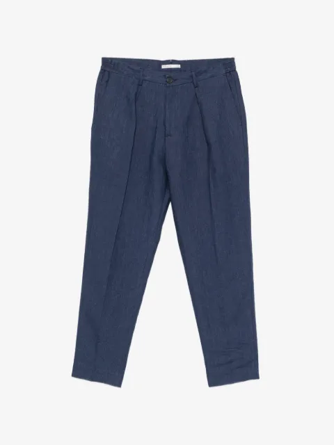 Entre Amis Monet pleated trousers