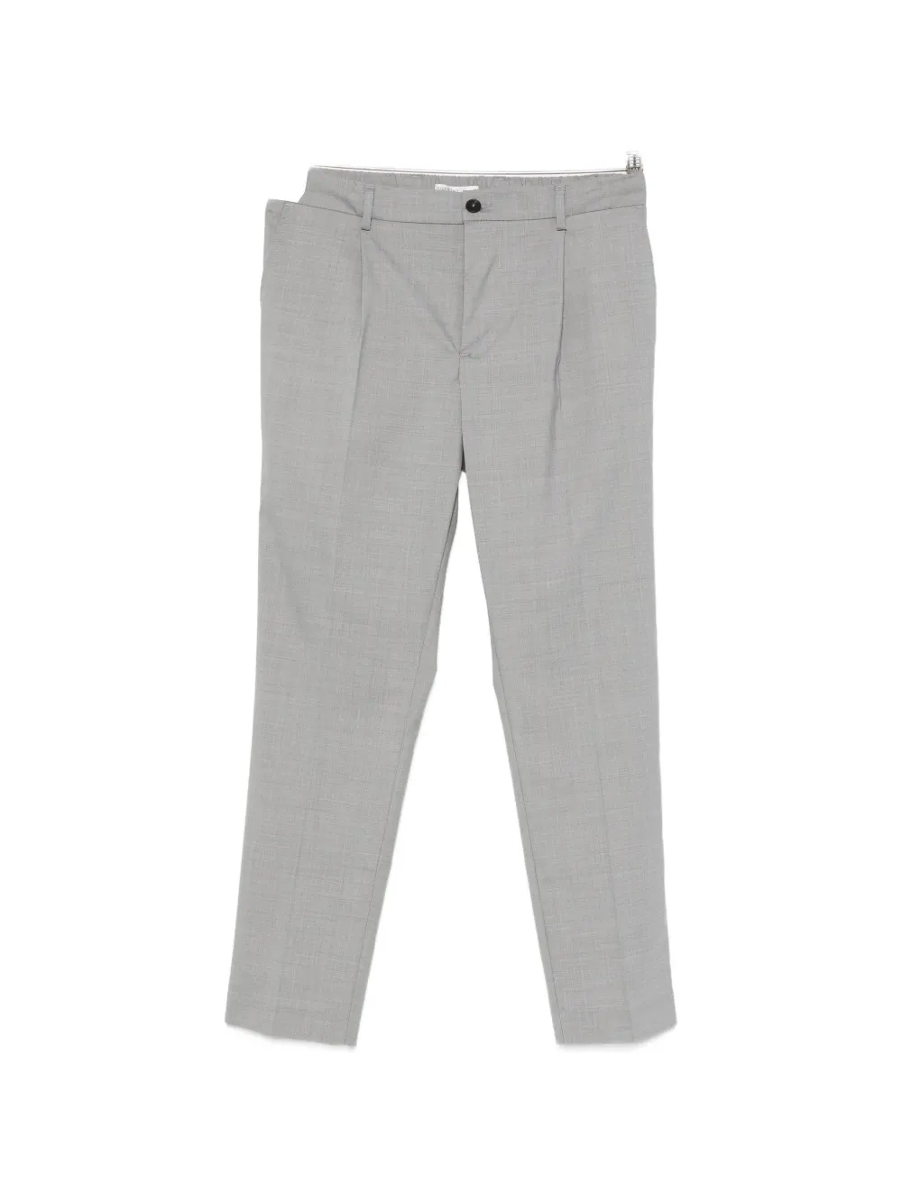 Entre Amis Reno belt-loops trousers - Grigio