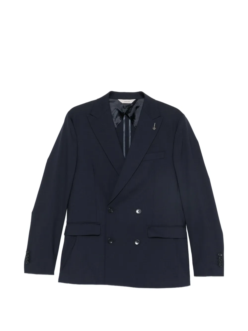 Paoloni double-breasted suit - Blu