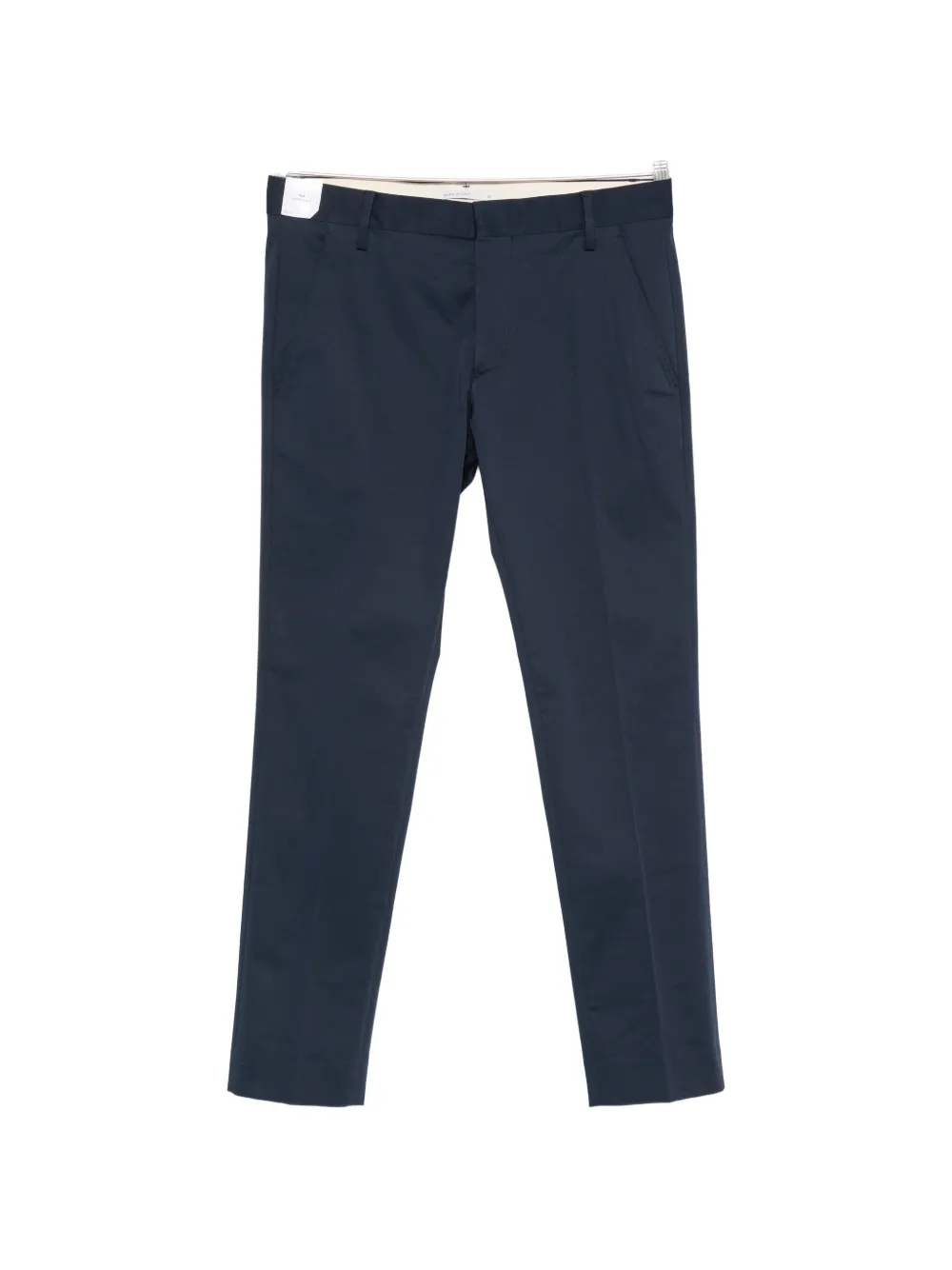 Entre Amis Senna belt-loops trousers - Blu