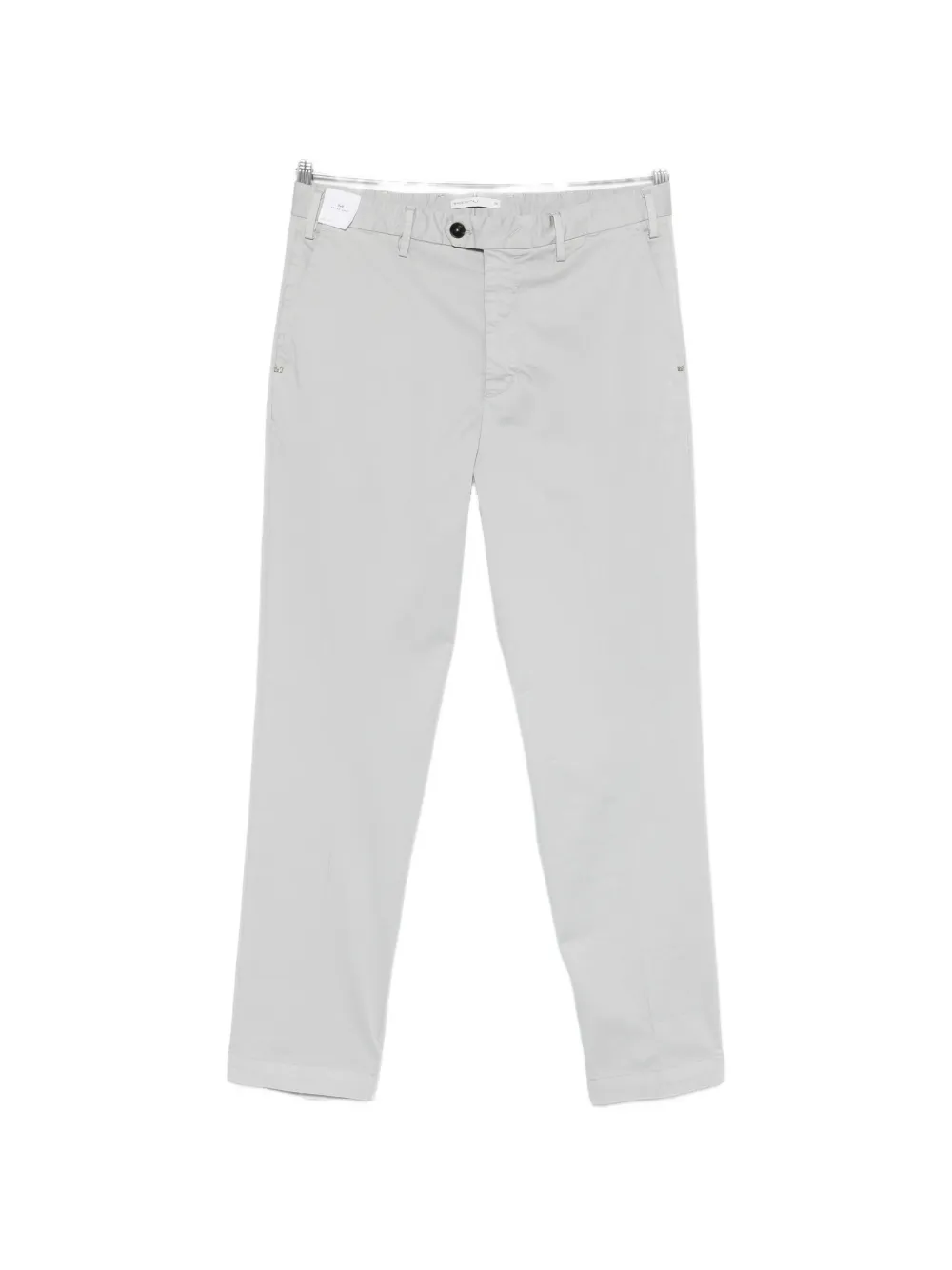 Entre Amis Nilo belt-loops trousers - Grigio