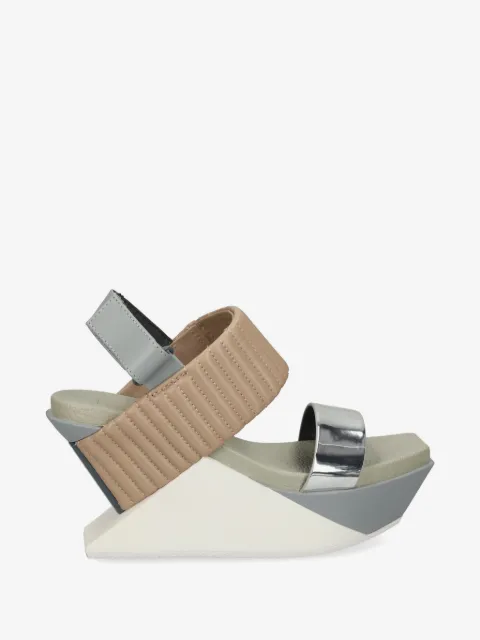 United Nude sandalias Delta Wedge Puffier capitonadas