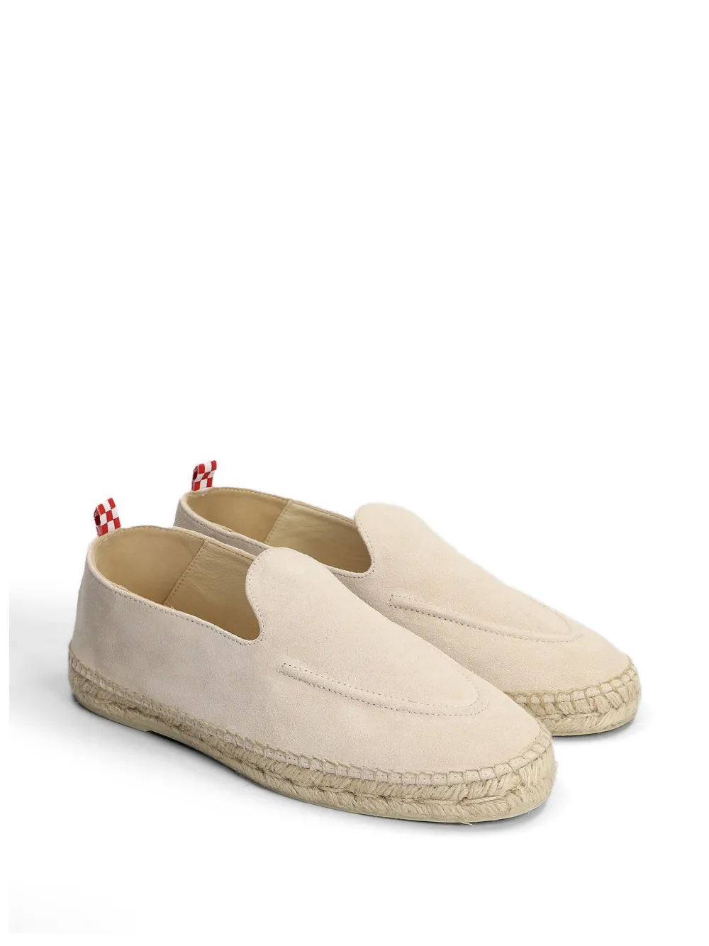 MC2 Saint Barth Armand stitched-panel espadrilles Beige