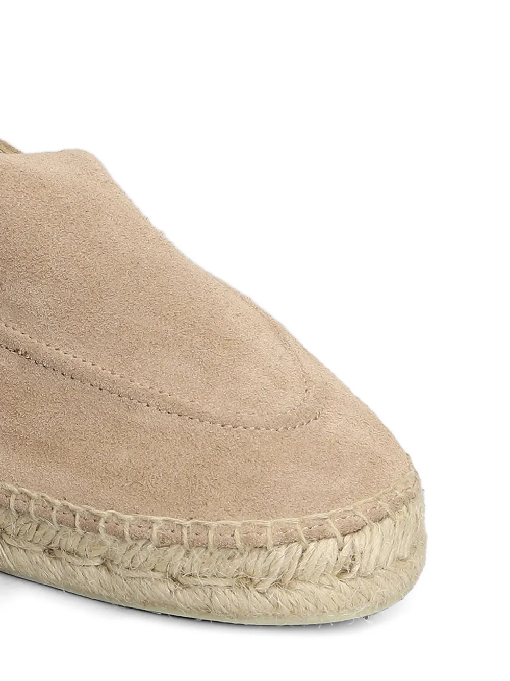 MC2 Saint Barth Armand suede slip-on espadrilles Beige