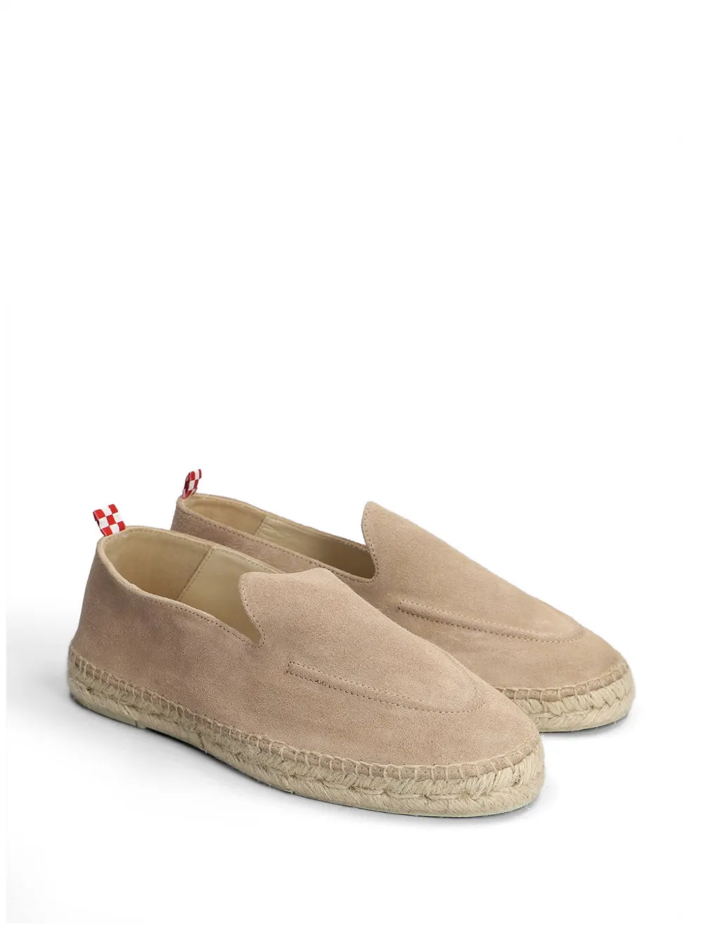 MC2 Saint Barth Armand suede slip-on espadrilles Beige