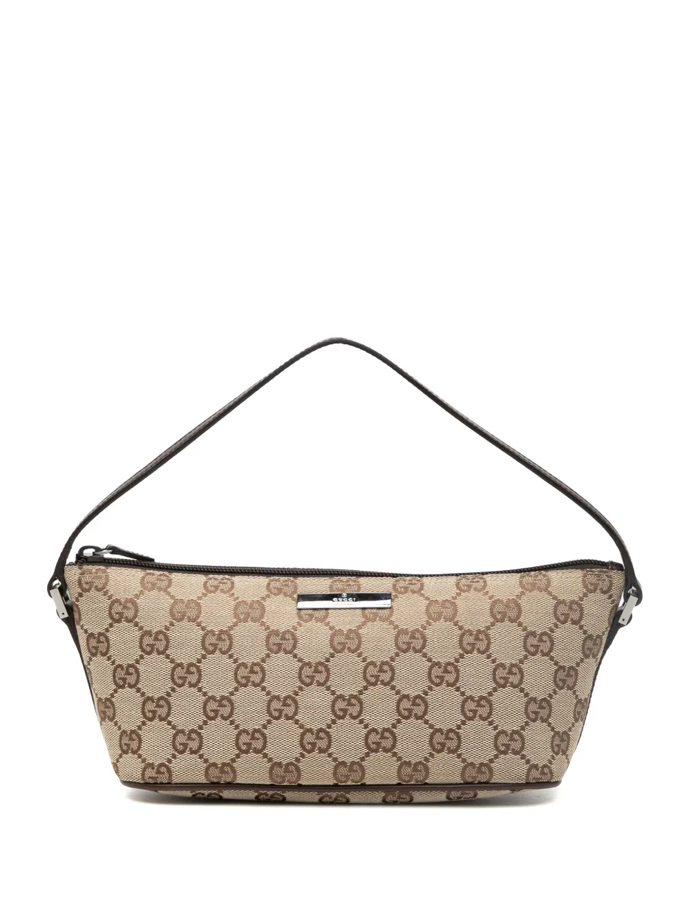 Gucci Pre-Owned 2000-2015 GG Canvas Boat shoulder bag - Toni neutri