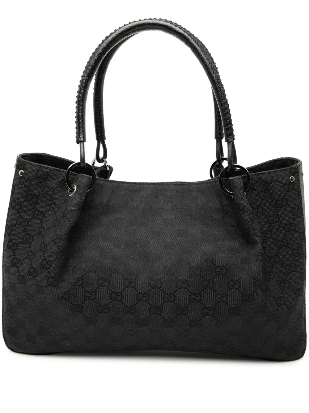 Gucci Pre-Owned 2000-2015 GG Canvas tote bag - Nero