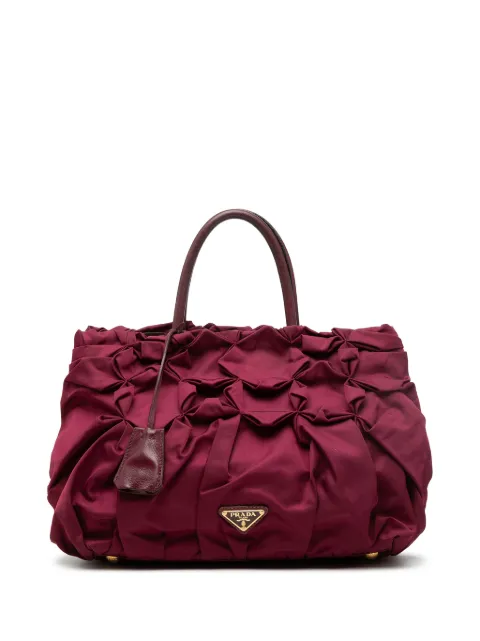 Prada Pre-Owned 2013-2025 Tessuto Origami Pleated tote bag