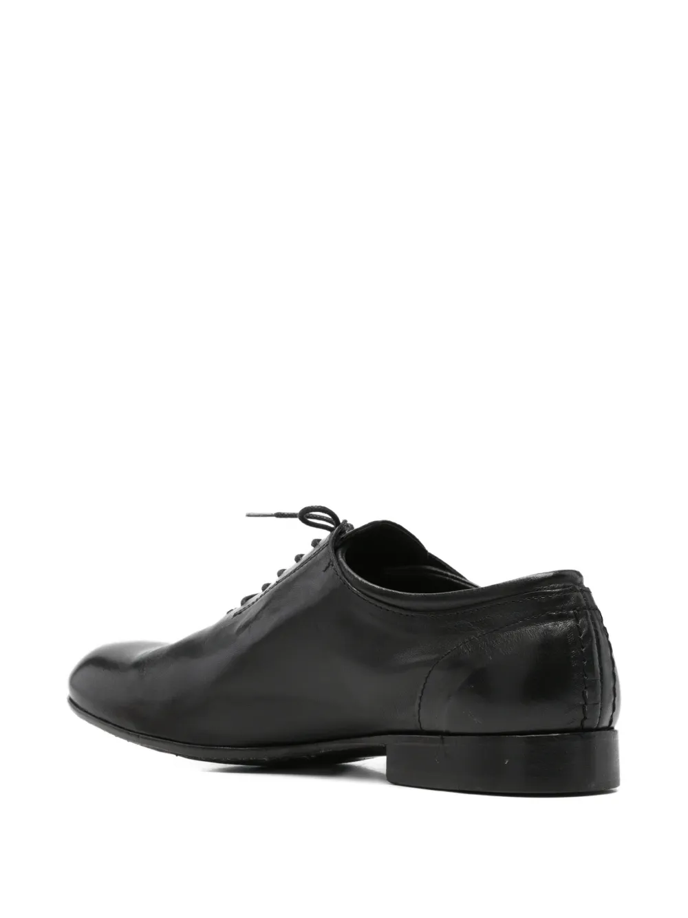 LeQarant Leren Oxford schoenen Zwart