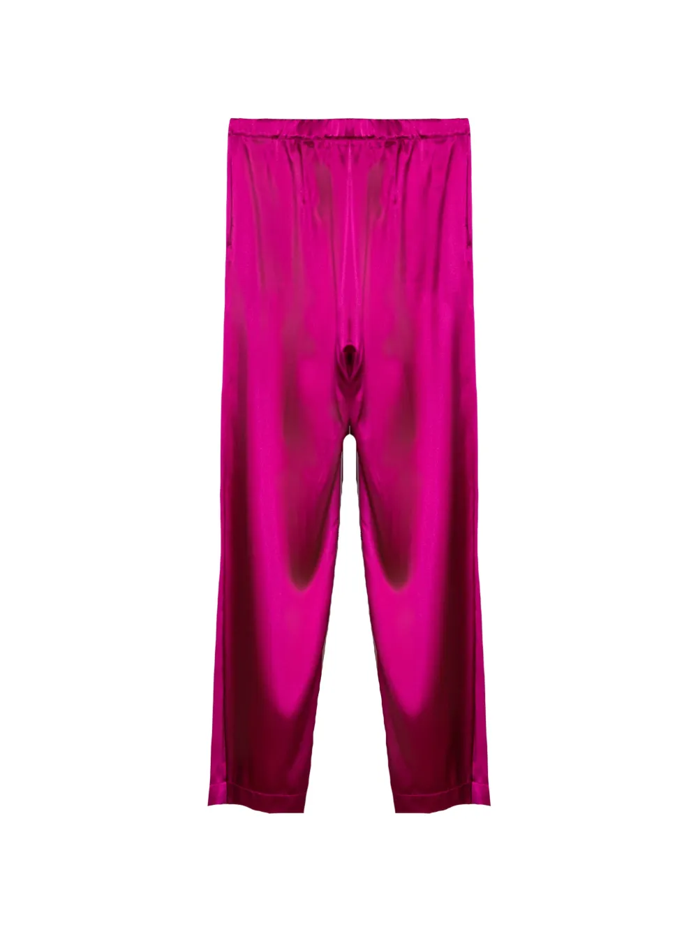 Purotatto satin wide-leg trousers - Rosa