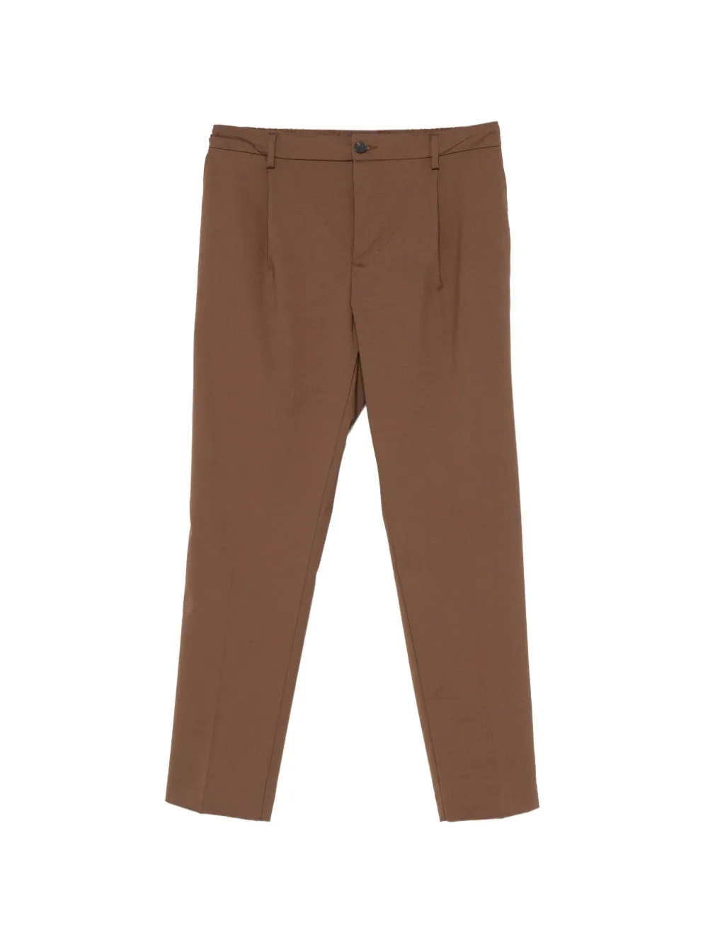 Entre Amis Reno belt-loops trousers - Marrone