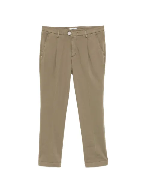 Entre Amis Arno pocket pleated trousers