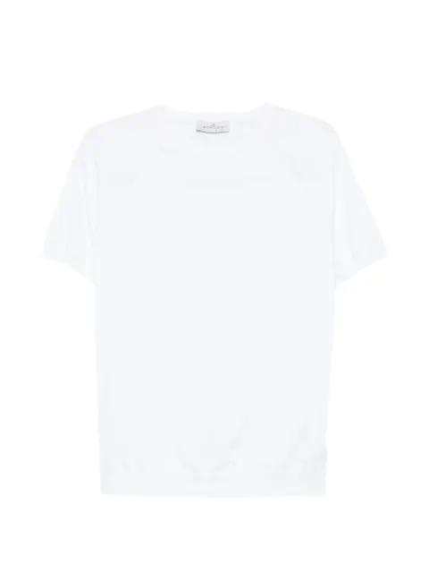 Jeordie's raglan-sleeve ribbed-trim T-shirt