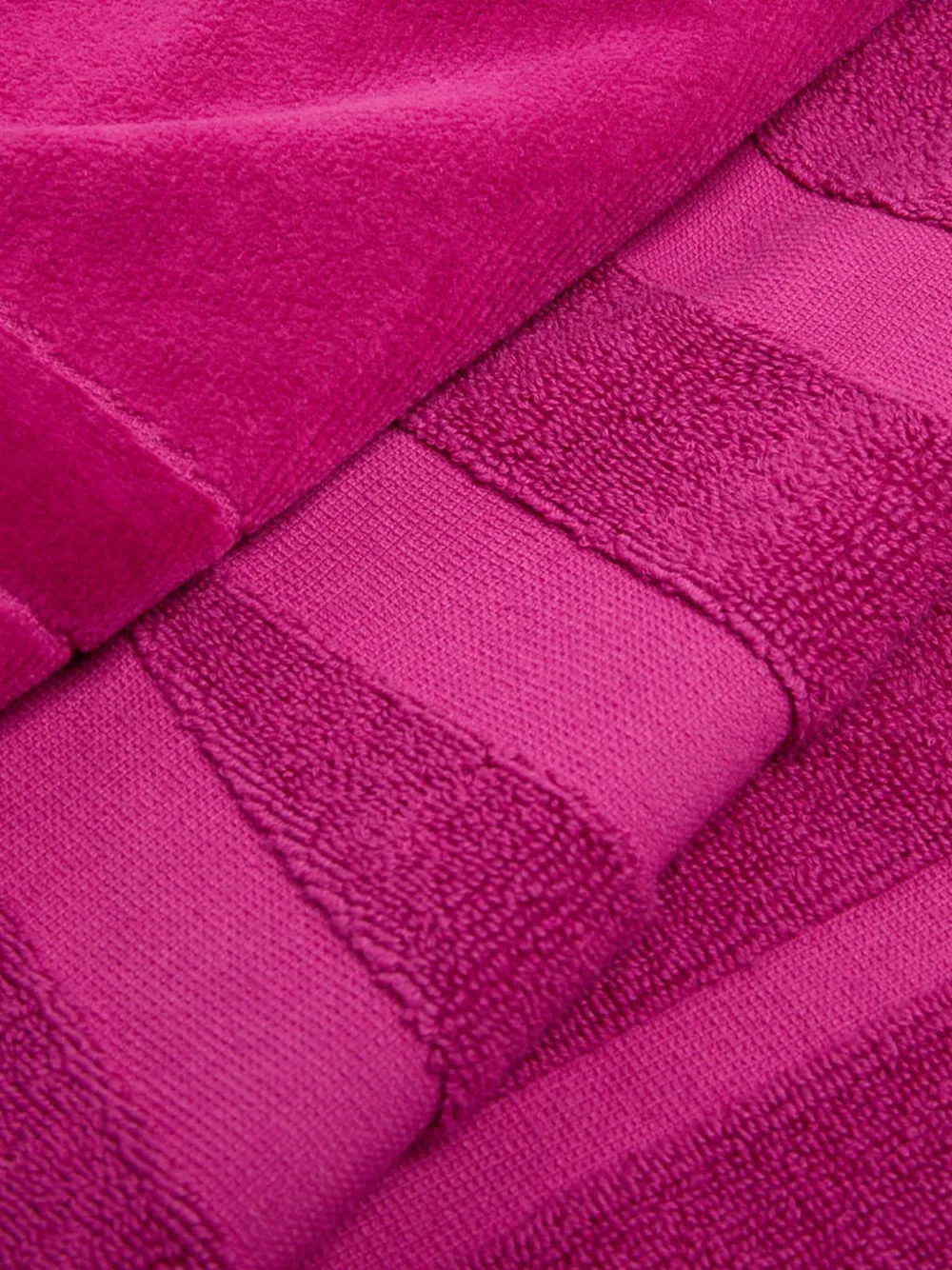 Vilebrequin Handdoek met logo-reliëf Roze