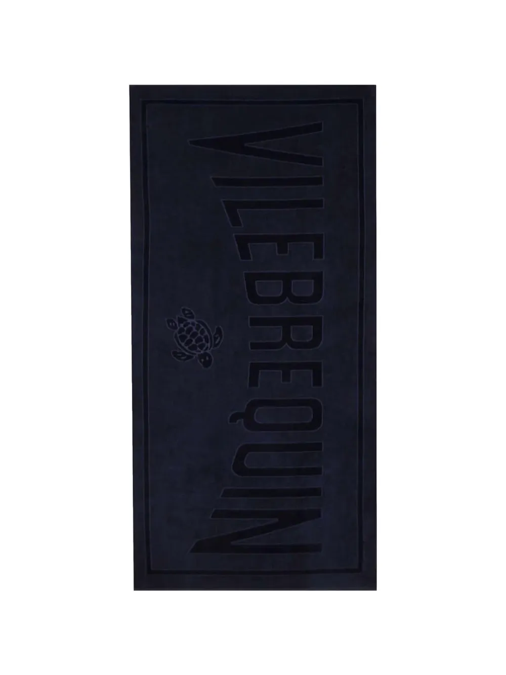 Vilebrequin logo-debossed towel - Blau