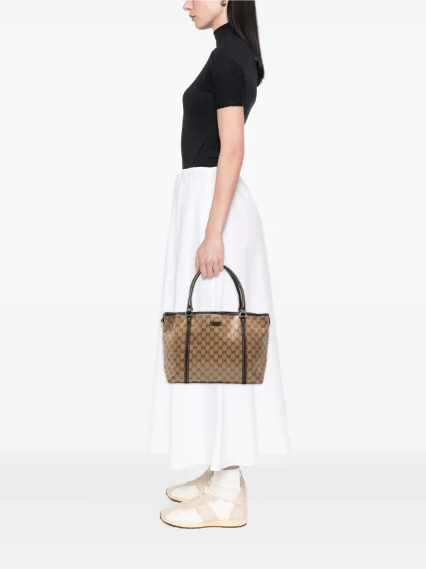 Gucci Pre-Owned 2000-2015 GG Crystal Joy Tote Bag | Neutrals