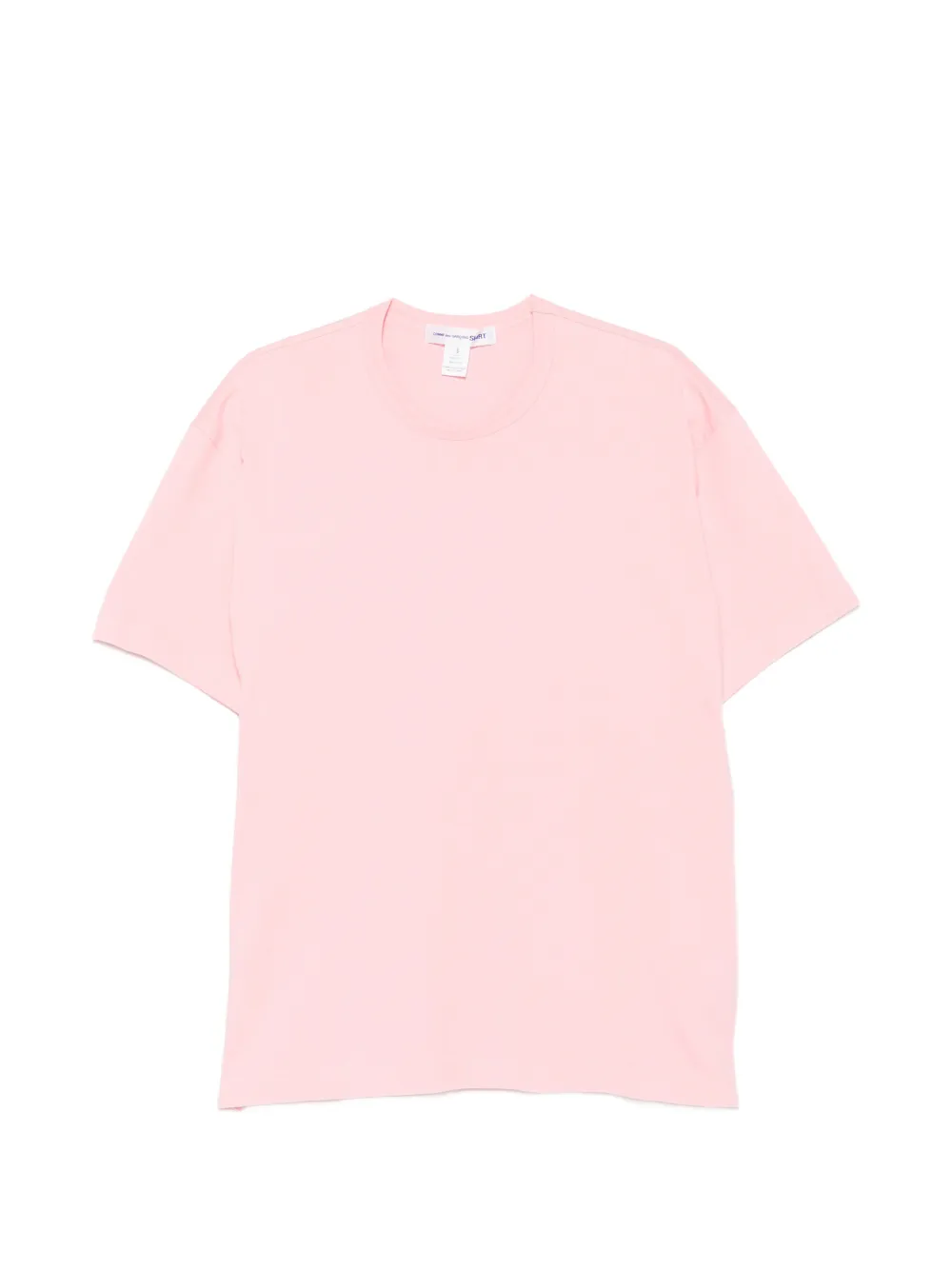 Comme Des Garçons Shirt logo-print T-shirt - Rosa