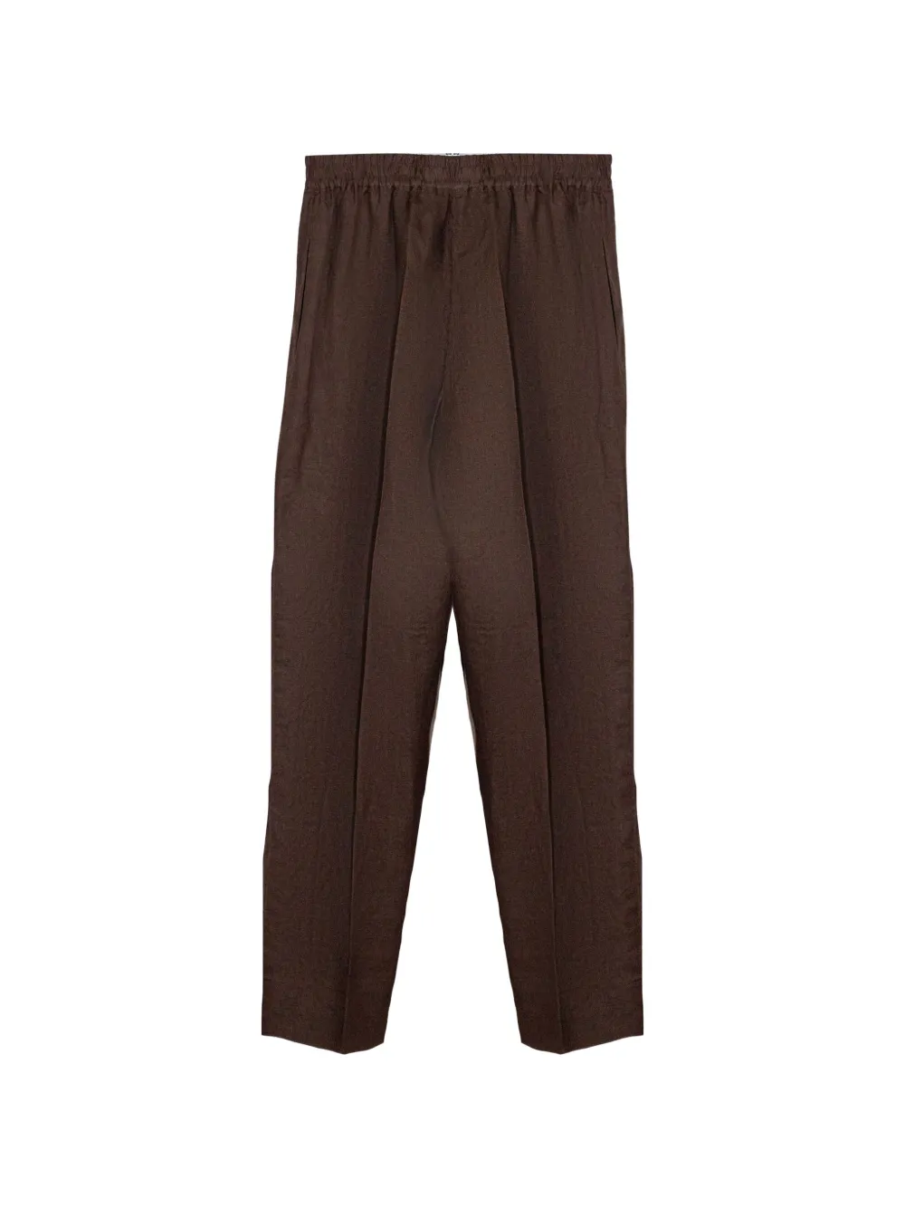 Purotatto Broek met wijde pijpen Bruin