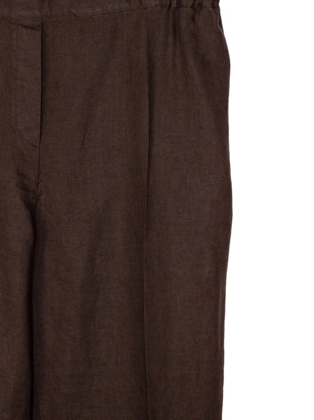 Purotatto Broek met wijde pijpen Bruin