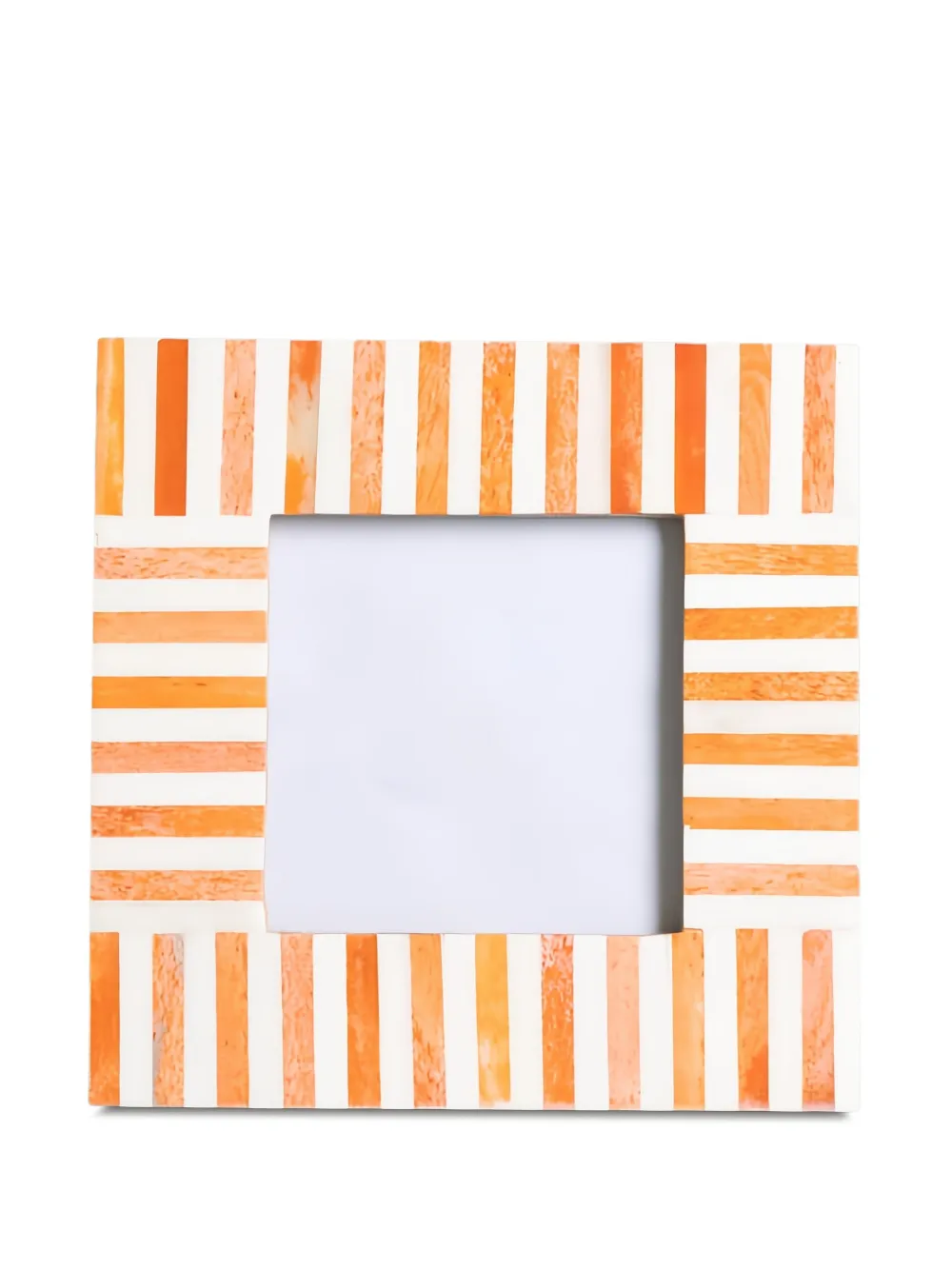 CU I SEEYOU Fun striped square picture frame - Arancione