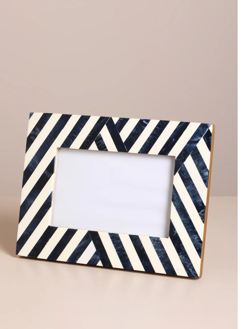 CU I SEEYOU Fun Striped Picture Frame | Blue | FARFETCH HK