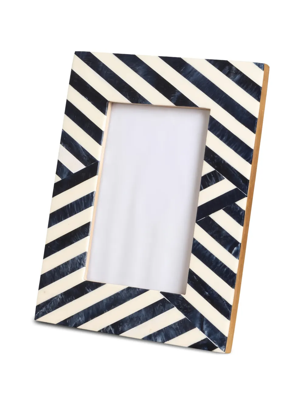 CU I SEEYOU Fun striped picture frame - Blu
