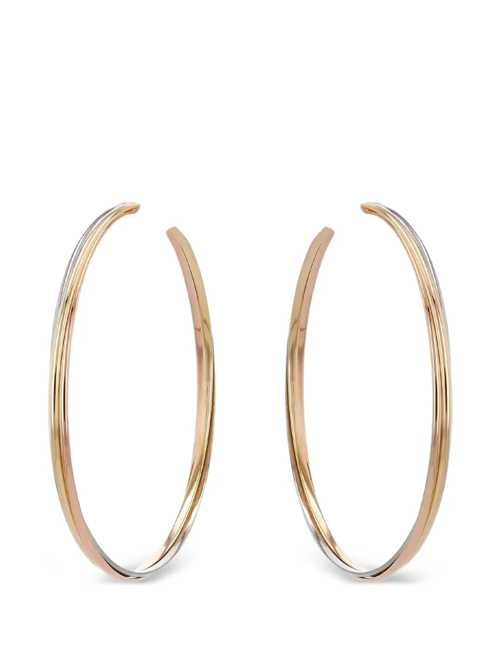 Cartier 2000s Trinity hoop earrings - Gold