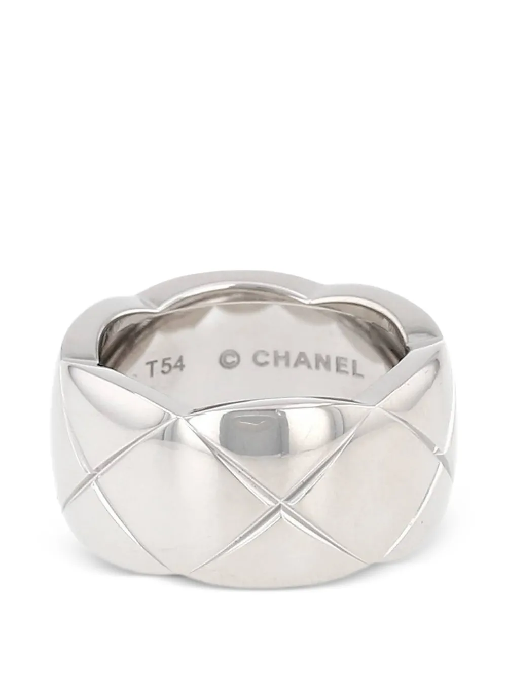 CHANEL Pre-Owned 2020 large Coco Crush ring - Argento