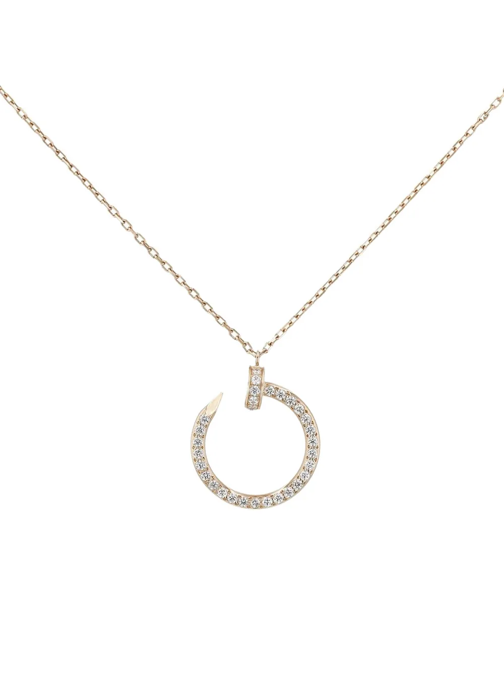 Cartier 2020 Juste Un Clou diamond necklace - Rosa