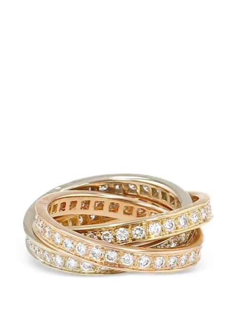 Cartier 2000s Trinity diamond ring